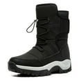 thumbnail image 1 of Gaexia Bottes d'Hiver pour Hommes Semelle Épaisse Isolée Bottes de Randonnée pour Couple par Temps Froid, 1 of 7