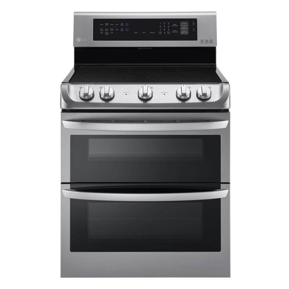 double oven convection stove