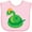 AD-Pink, variant on Inktastic Cute Snake Boys or Girls Baby Bib