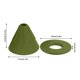 thumbnail image 3 of Reusable Silicon Resin Coffee Filter Strainer Dripper Coffee Machine Accessory for Home OutdoorGreen, 3 of 4