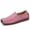 Pink, variant on Big Size Women's Casual Loafers Slip On Leather Shoes Lightweight Walking Shoes Moccasins Classic Penny Loafer Flats Boat Shoes
