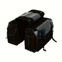 Versatile Bike Saddle Pannier Bag Fits Bike Rack for Commuting Trips