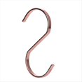 thumbnail image 4 of Paquete de 40 4 Pulgadas Rosa Planos Colgantes - Gancho En Forma de S S de Carga Pesada, para Utensilios de Cocina,Herramientas de Jardinería, Ropa., 4 of 5