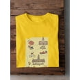 thumbnail image 3 of Indiana State Tourist Map T-Shirt Men -Image by Shutterstock, Male Small, 3 of 4