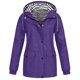 thumbnail image 2 of Neewe Women's Waterproof Rain Jacket Lightweight Raincoat Hooded Hiking Jacket Softshell Windbreaker, 2 of 8