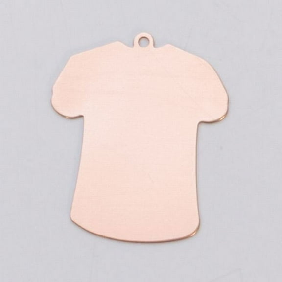 COPPER 24ga - SMALL T-SHIRT W/RING - Pack of 6