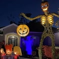 thumbnail image 5 of PULLIMORE Halloween Paper Lanterns - LED Battery Operated, 4 Styles, Hanging Decor, 5 of 7