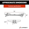 thumbnail image 2 of Lippert Double Leg Quick Drop Support, 2 of 3