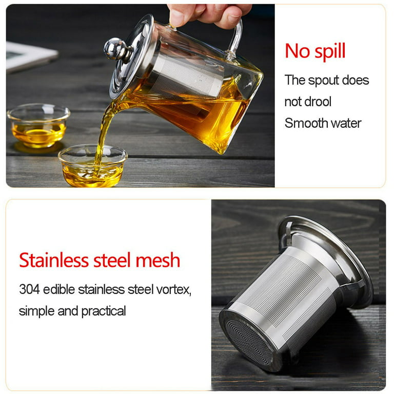 Virtuoso 2-in-1 Tea Kettle and Tea Steeper with Thermometer