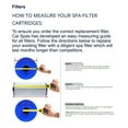 thumbnail image 2 of Hot Tub Filter Cartridge Great Barrier 50sf Rainbow Universal 8510, 2 of 3