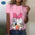 thumbnail image 1 of Disney Minnie Print Anime Summer Top Tshirt Femen Print White T Shirt Anime Mickey Mouse T Shirt Top Tees Graphic Aesthetickids-110 Gao Jinjia LED, 1 of 2