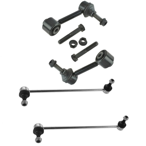 TRQ Stabilizer Sway Bar End Link Front Rear LH RH Set of 4 Kit for Audi VW New PSA55975