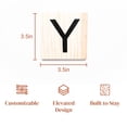 thumbnail image 5 of Stiles Letter Tiles, Wooden Crossword Wall Letters for Living Room, Dining Room, Kitchen, or Bedroom, 3.5 Inch, Letter Y, 5 of 8