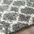 thumbnail image 6 of Deluxe Shag Charcoal 2' x 3' Global Rectangle Area Rug, 6 of 6