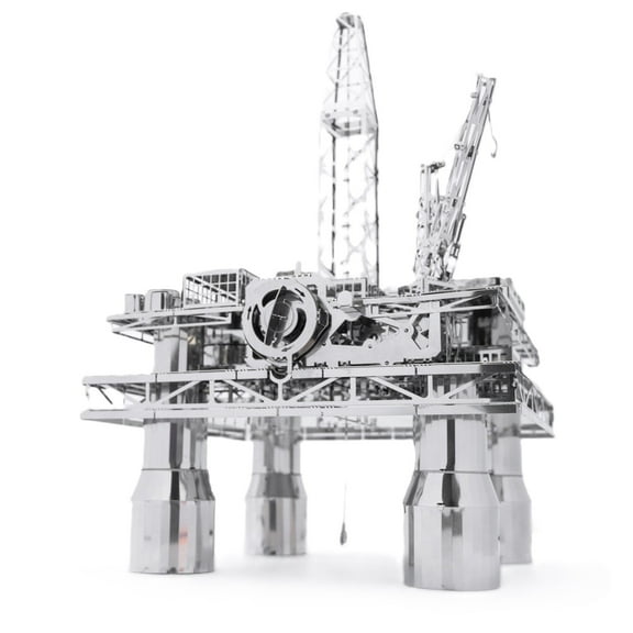 Metal Time Treasure Finder Oil Rig Mechanical DIY Model Kit, New, Motor Skills Science, 14-79 Years