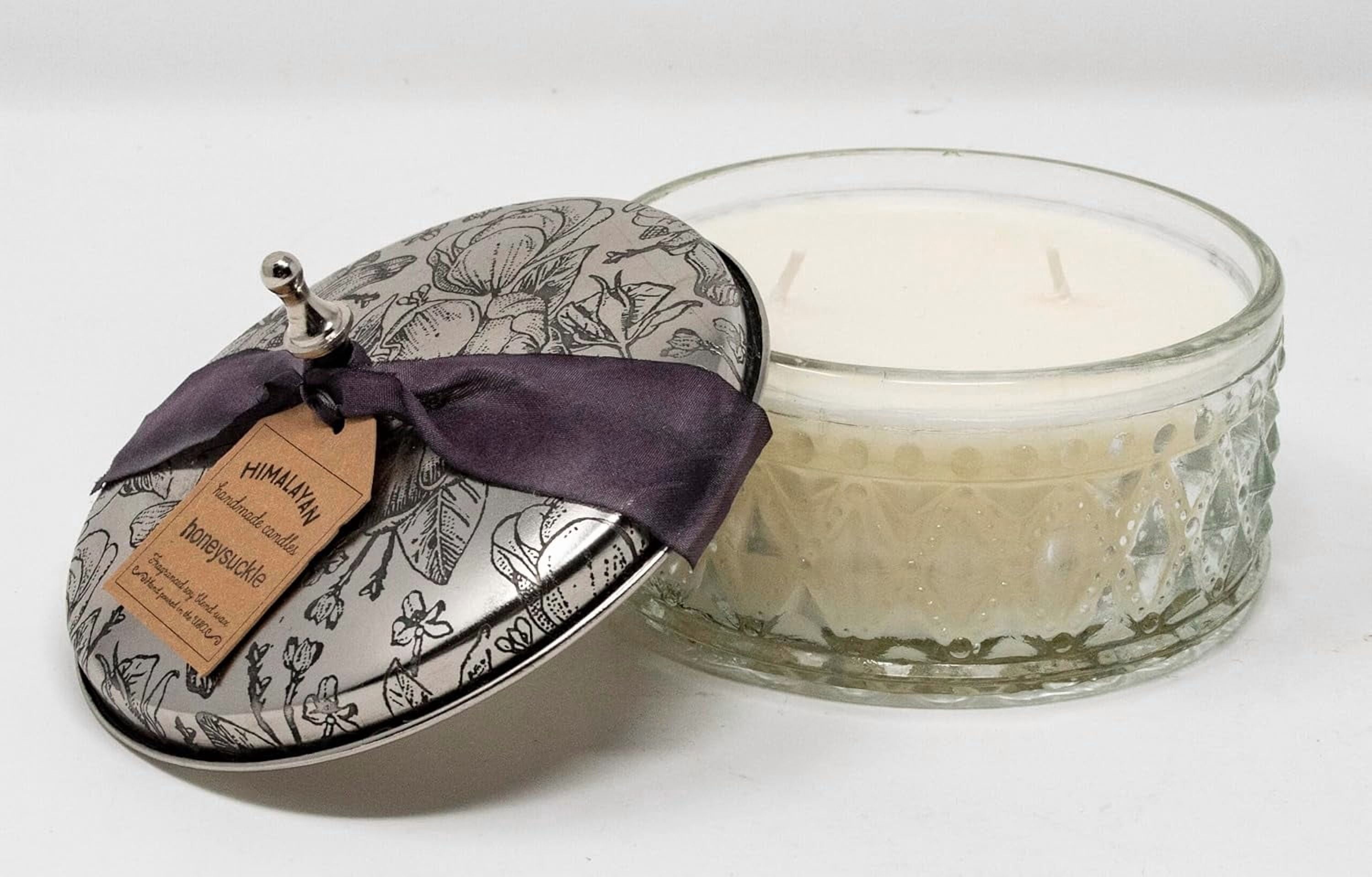 Himalayan Trading Post Camelia Japonica Jar Candle, Honeysuckle, 8oz