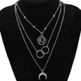 thumbnail image 3 of Collar de mujer jinwen Moda Mariposa Colgante Delicado Plata, 3 of 4