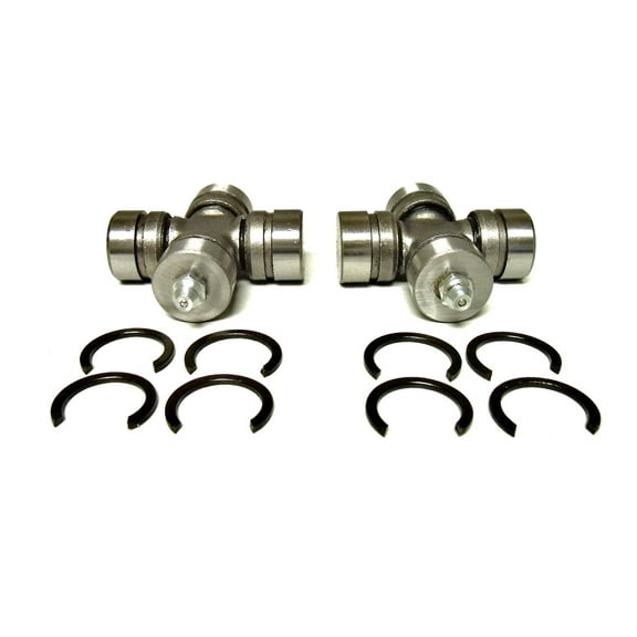 Pair of Staked-In Prop Shaft Universal Joints for Honda CRV 1997-2001