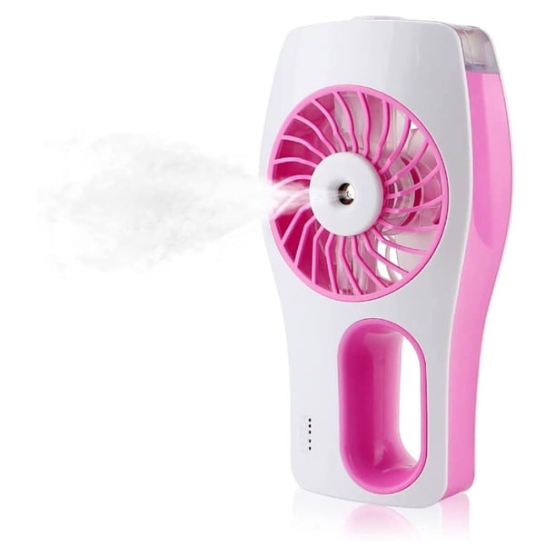 Pulverizador de mano USB con 3 velocidades, refrigeración personal, 40 ml, para viajes de verano, amplia aplicación
