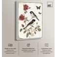 thumbnail image 3 of Birdsong and Bloom Canvas Birds Illustration by Art Remedy, White Frame, 20 x 30, 3 of 7