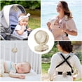 thumbnail image 4 of Momcozy Portable Stroller Fan with Clip | 4-Speed Mini-Fan for Carrier | Personal Fans Ultra Light 0.26lb | Gaps ≤4.5mm | Handheld Cooling | Rechargeable Rotate for Diaper Backpack/Table/Chair, 4 of 7