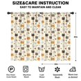 thumbnail image 2 of Blackout Kids Curtains,Multicolor Cat and Fishbone Beige Pattern Children's Insulated Curtains Set Of 2,Bedroom Essentials,Toddler Room Decor 52"x84", 2 of 5