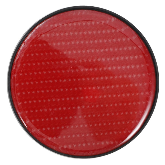 ETEREAUTY Round Red Car Cup Non- Drink Holder Mat Vehicle Accessory