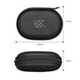 thumbnail image 4 of CheAAlet New KZ Headphone Bag - EVA Shockproof Portable Hard Case Storage Box for KZ Headphones, 4 of 7