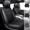 Black, variant on FANOTEK Custom Fit for Ford F150 2009-2014 Car Seat Covers, Waterproof PU Leather Pickup Truck Seat Protector, 5-Layer Material Heavy Duty Black Gray