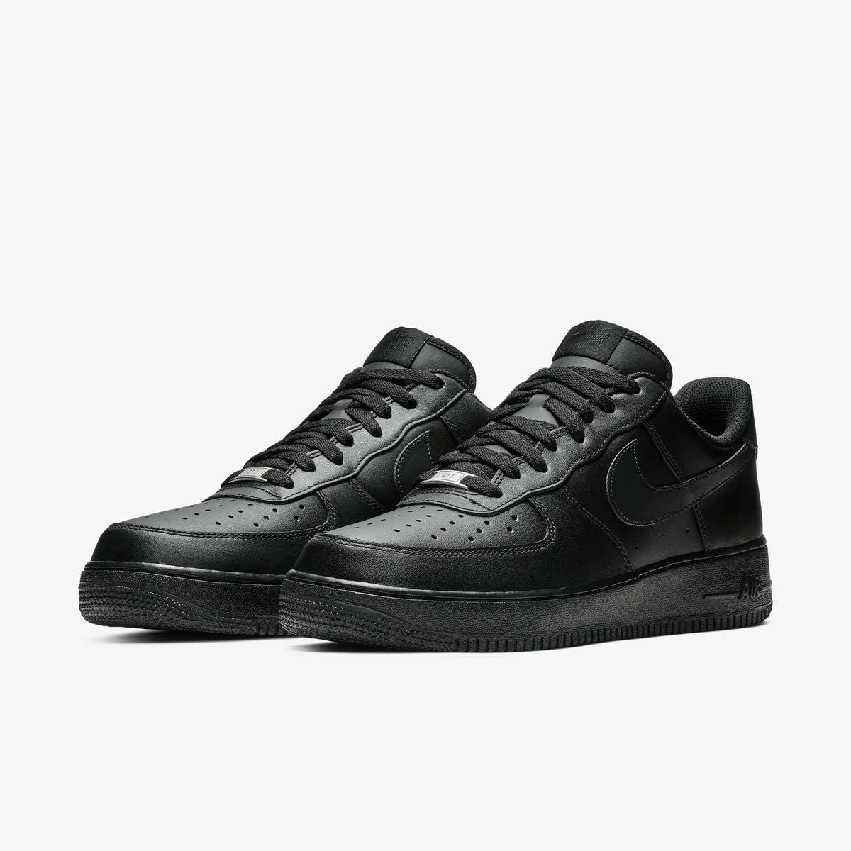(Men's) Nike Air Force 1 Low '07 'Triple Black' (2021) CW2288-001