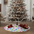 thumbnail image 4 of Haiem Bear And Polka Dot Pattern Christmas Tree Skirt Merry Christmas Party Christmas Tree Decoration,New Year Decorations-36", 4 of 6