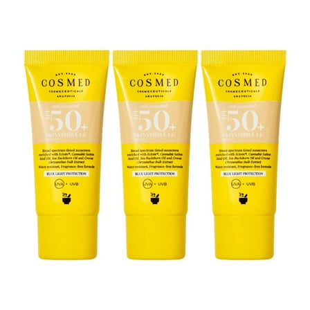 Cosmed Sun Essential - Skinvisible Cc Spf 50  30 ml 3 Pack
