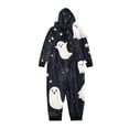 thumbnail image 4 of SUXIAN Matching Family Pajamas Halloween Zipper Romper Print Hoodie Long Sleeve Family Matching Outfit Toddler Pajamas, 4 of 4
