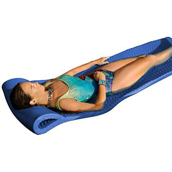 Pool Mate Foam X-Large Mattress Pool Float, Blue
