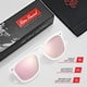 thumbnail image 4 of Gafas de Sol Retro Rewind Polarizadas UV400 para Hombre y Mujer, 4 of 6