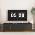 thumbnail image 6 of Aukfa LED TV Stand for TVs up to 75",Modern TV Cabinet Entertainment Center W/16-Color Lights for Living Room & Bedroom,Black, 6 of 6