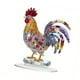 thumbnail image 5 of acrílico de gallo 2D con base, atractiva exhibición de escritorio de escritorio adorno de pollo decorativo de pollo para dormitorio, 5 of 8