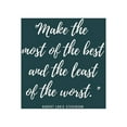 thumbnail image 2 of ArtsyQuotes 15x18 White Modern Wood Framed Museum Art Print Titled - Robert Louis Stevenson Quote: Least of the Worst, 2 of 4