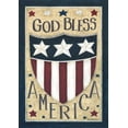 thumbnail image 2 of Shamp, Cindy 11x14 Black Ornate Wood Framed with Double Matting Museum Art Print Titled - God Bless America, 2 of 4