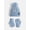 BLUE, variant on Girls Velvet Sequin Hat and Glove Set, Pink
