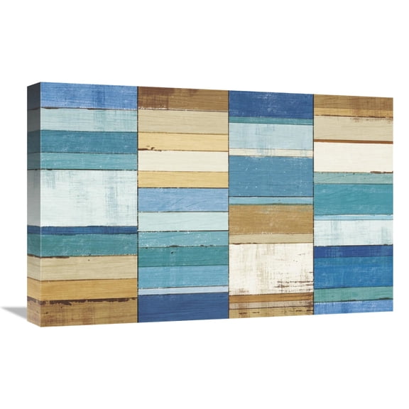 Global Gallery's 'Beachscape I' By Michael Mullan Stretched Canvas Wall Art
