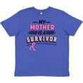 thumbnail image 3 of Inktastic My Mother is a Survivor Breast Cancer Awareness Youth T-Shirt, 3 of 5