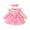 Pink, variant on mgoYE Baby Girl Flower Dress Fall Winter, Tutu Tulle Princess Wedding Birthday Party Dresses for Newborn Girls(Light Pink,9-12 Months)