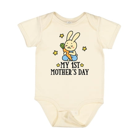 

Inktastic My 1st Mothers Day Outfit Boys Gift Baby Boy Bodysuit