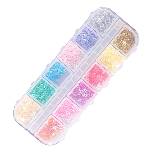 UKCOCO Star Stickers For Nails Diy Nail Art Multi Acrylic 5 Inch