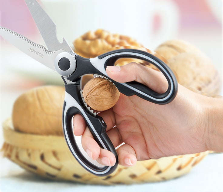 Kitchen Scissors for Food - 3 Packs Stainless Steel Kitchen Shears