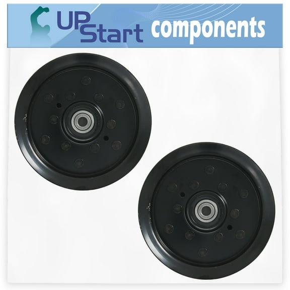 2-Pack 532196106 Idler Pulley Replacement for Husqvarna LOYTH 20 F 42 T (96045000200) (2006-02) Ride Mower - Compatible with 196106 197379 Pulley