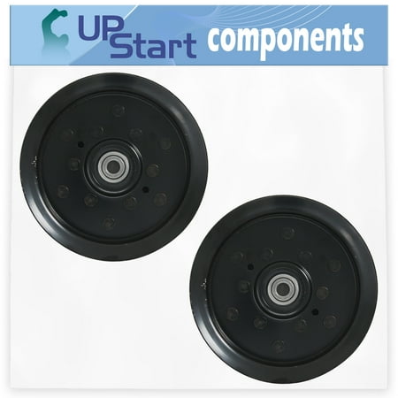 

2-Pack 532196106 Idler Pulley Replacement for Husqvarna YTH 2242 T (917.279181) (2006-05) Ride Mower - Compatible with 196106 197379 Pulley
