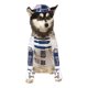 thumbnail image 1 of Star Wars - Disfraz para Perros de R2-D2 (Blanco, Azul), 1 of 2