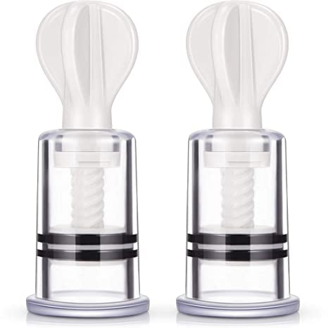 HOUSDAY 2 Pieces Nipple Sucker Inverted Nipple Corrector:  Breastfeeding Care Tool